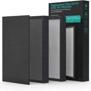 H13 True HEPA luftfilter udskiftning til GREE GCF300ANSA