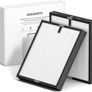 MORENTO Original udskiftning af luftrenser, ægte HEPA filter kompatibel med MR5866 Operan luftrenser