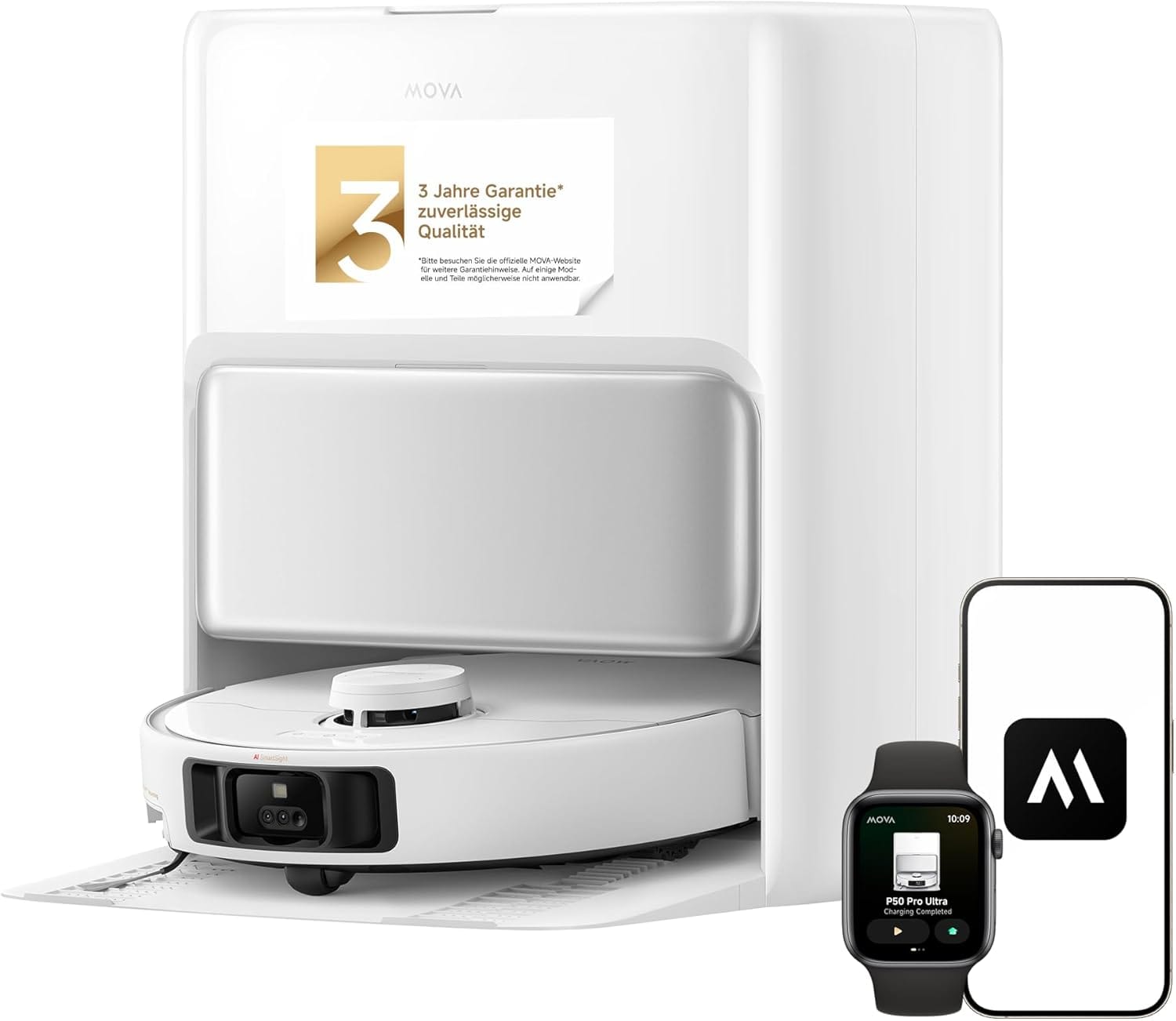 Mova P50 Pro Ultra Støvsugerrobot