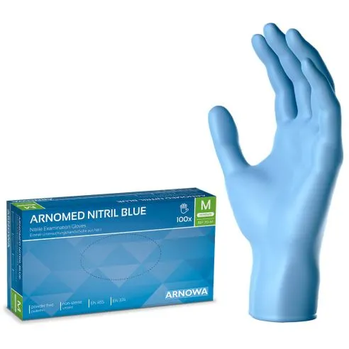 ARNOMED NITRIL BLUE – Klassiske blå engangshandsker i høj kvalitet